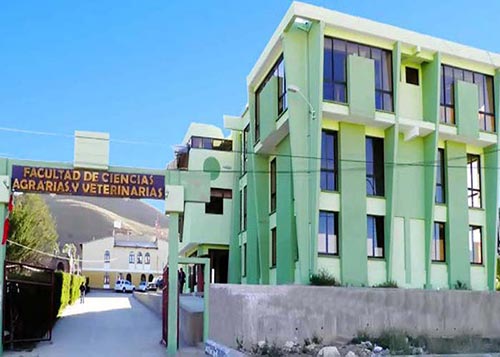 Frontis Facultad de Ciencias Agrarias y Naturales