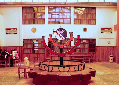 Interior Facultad de Ciencias Económicas