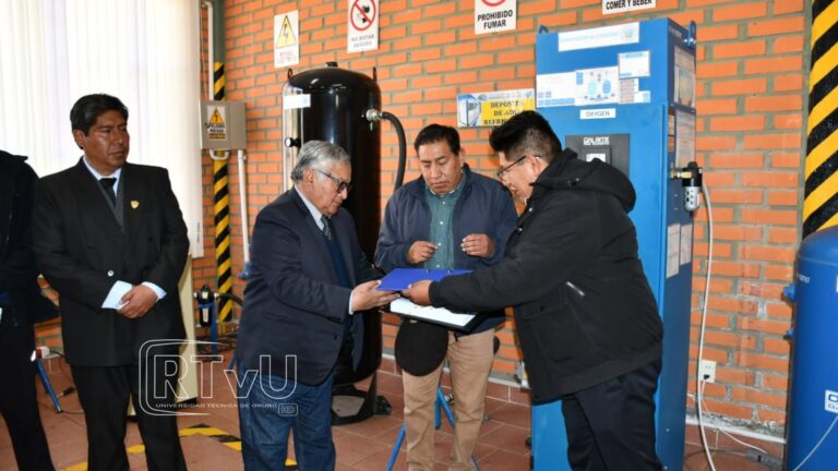 Ingeniería Industrial entrega proyectos clave para la planta de oxígeno y nueva infraestructura deportiva en la FNI