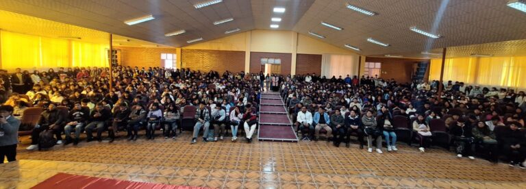 Inicia Curso Preuniversitario en la Facultad de Ciencias de la Salud, para las Carreras de Medicina, Enfermería, Odontología y Nutrición.